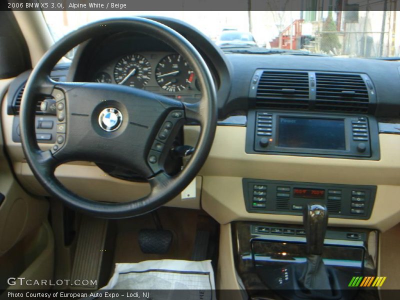 Alpine White / Beige 2006 BMW X5 3.0i