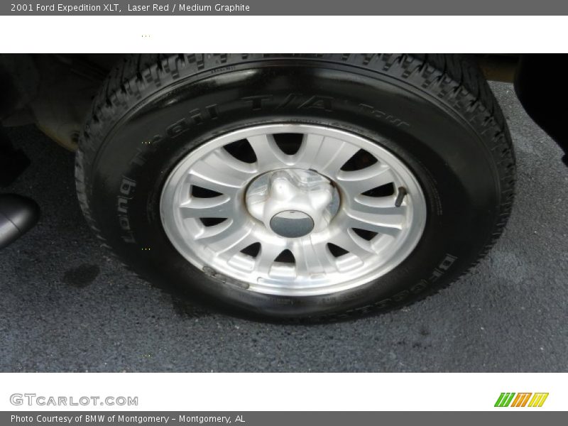 Laser Red / Medium Graphite 2001 Ford Expedition XLT