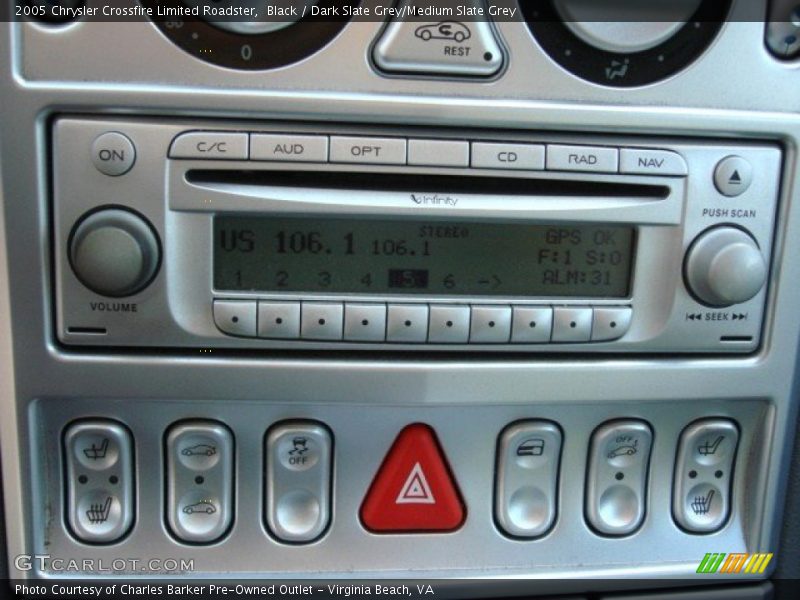 Audio System of 2005 Crossfire Limited Roadster