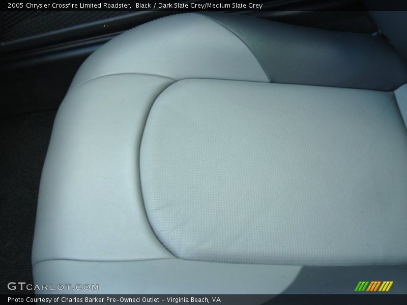 Black / Dark Slate Grey/Medium Slate Grey 2005 Chrysler Crossfire Limited Roadster