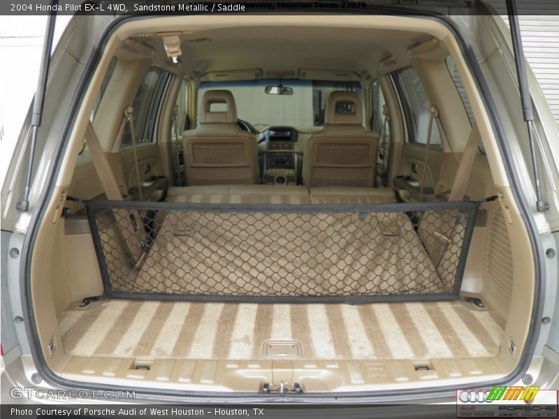 Sandstone Metallic / Saddle 2004 Honda Pilot EX-L 4WD
