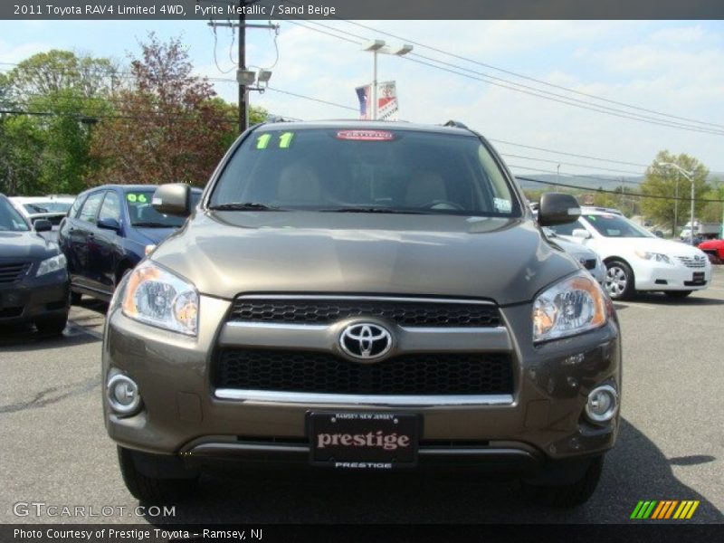 Pyrite Metallic / Sand Beige 2011 Toyota RAV4 Limited 4WD