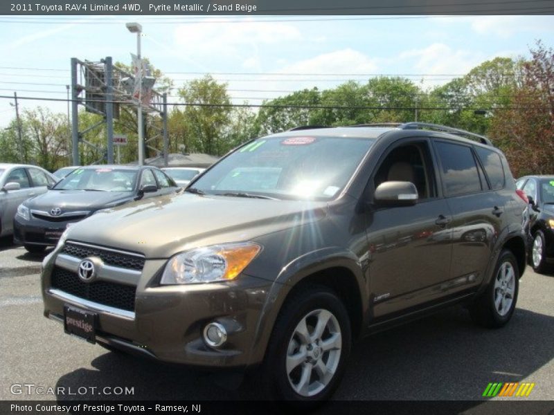 Pyrite Metallic / Sand Beige 2011 Toyota RAV4 Limited 4WD