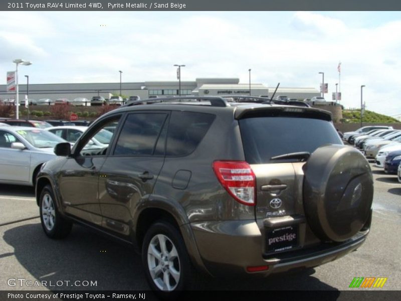 Pyrite Metallic / Sand Beige 2011 Toyota RAV4 Limited 4WD