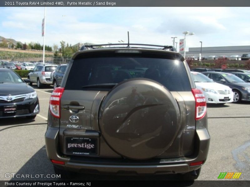 Pyrite Metallic / Sand Beige 2011 Toyota RAV4 Limited 4WD