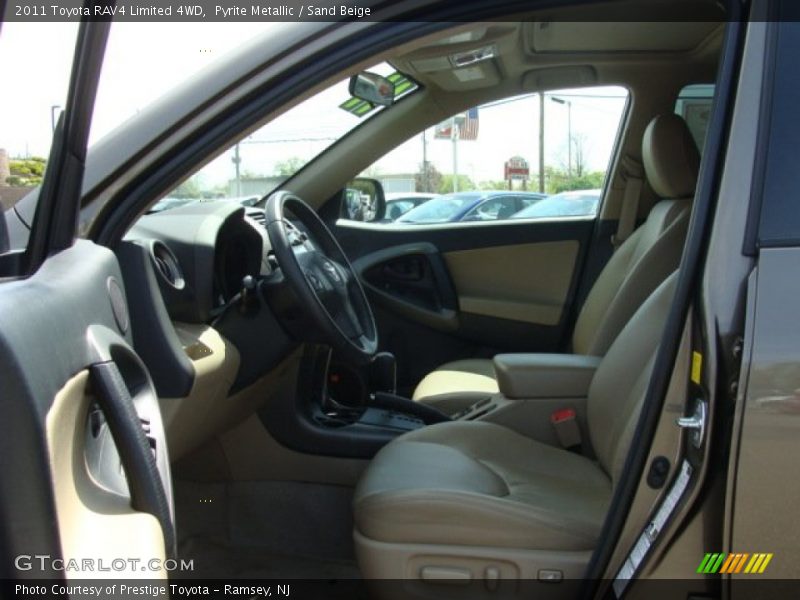Pyrite Metallic / Sand Beige 2011 Toyota RAV4 Limited 4WD