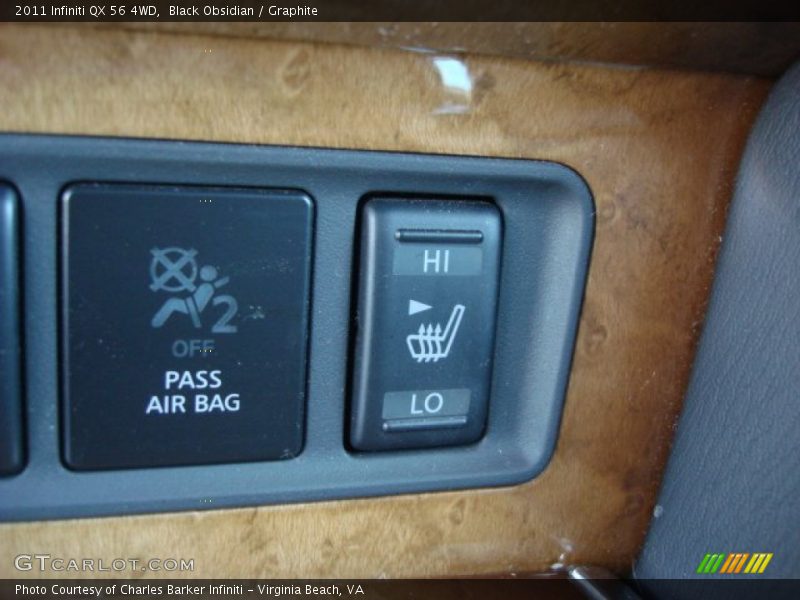 Black Obsidian / Graphite 2011 Infiniti QX 56 4WD