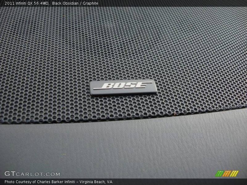Black Obsidian / Graphite 2011 Infiniti QX 56 4WD