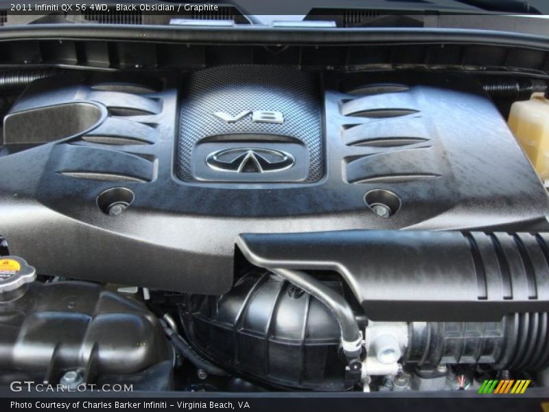 Black Obsidian / Graphite 2011 Infiniti QX 56 4WD