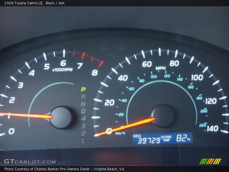 Black / Ash 2009 Toyota Camry LE