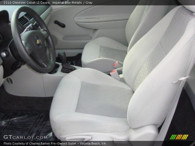 Imperial Blue Metallic / Gray 2010 Chevrolet Cobalt LS Coupe