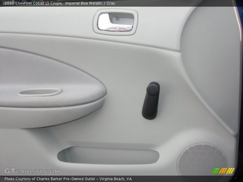 Imperial Blue Metallic / Gray 2010 Chevrolet Cobalt LS Coupe