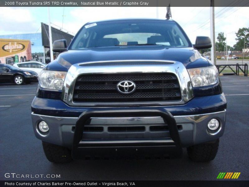 Nautical Blue Metallic / Graphite Gray 2008 Toyota Tundra SR5 TRD CrewMax