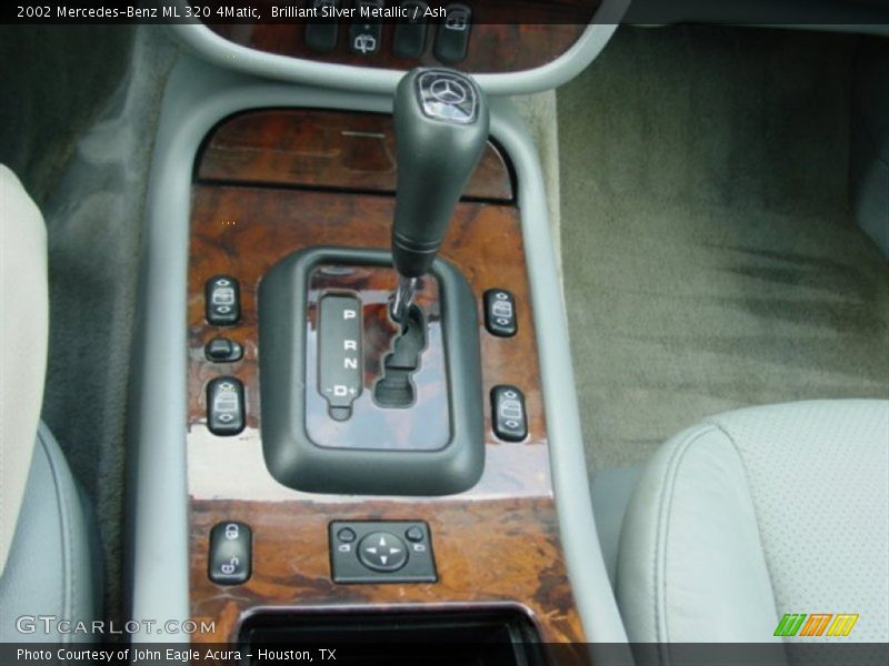 Brilliant Silver Metallic / Ash 2002 Mercedes-Benz ML 320 4Matic