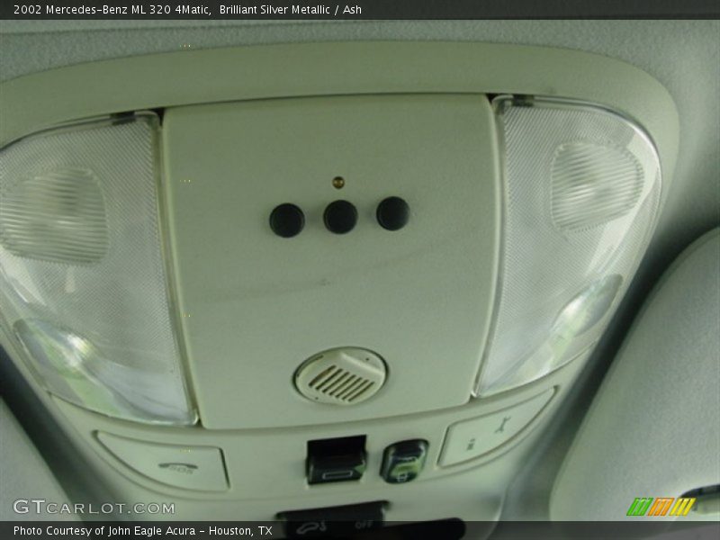Brilliant Silver Metallic / Ash 2002 Mercedes-Benz ML 320 4Matic
