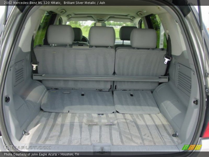 Brilliant Silver Metallic / Ash 2002 Mercedes-Benz ML 320 4Matic