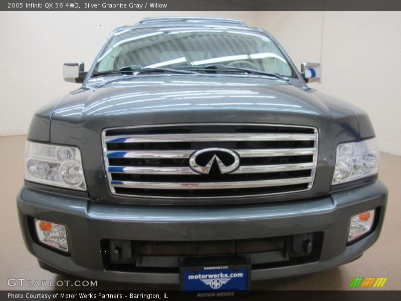 Silver Graphite Gray / Willow 2005 Infiniti QX 56 4WD