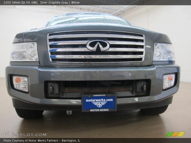 Silver Graphite Gray / Willow 2005 Infiniti QX 56 4WD
