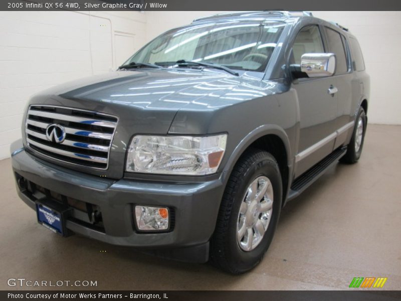 Silver Graphite Gray / Willow 2005 Infiniti QX 56 4WD