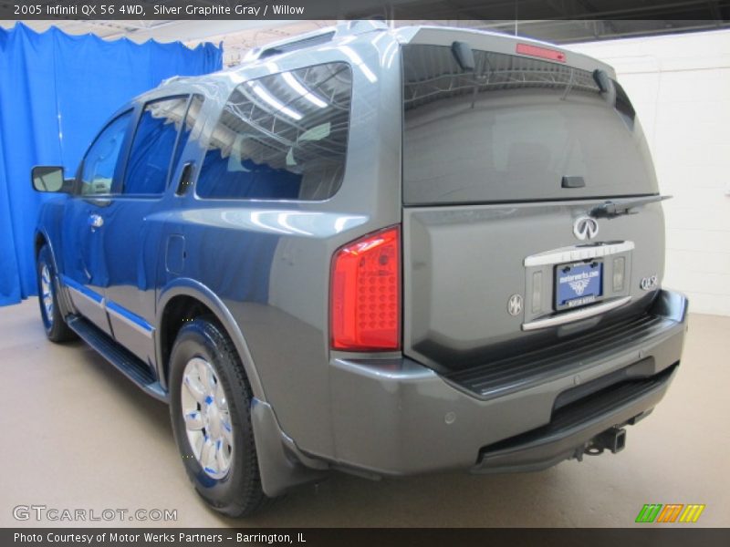 Silver Graphite Gray / Willow 2005 Infiniti QX 56 4WD