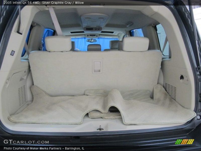 Silver Graphite Gray / Willow 2005 Infiniti QX 56 4WD