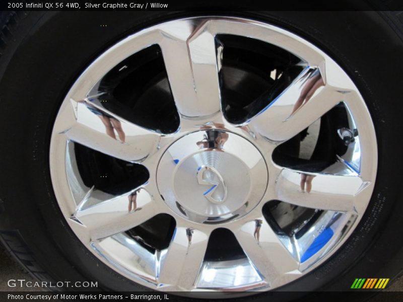 Silver Graphite Gray / Willow 2005 Infiniti QX 56 4WD