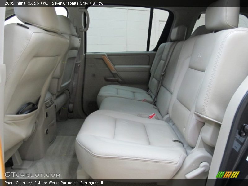Silver Graphite Gray / Willow 2005 Infiniti QX 56 4WD