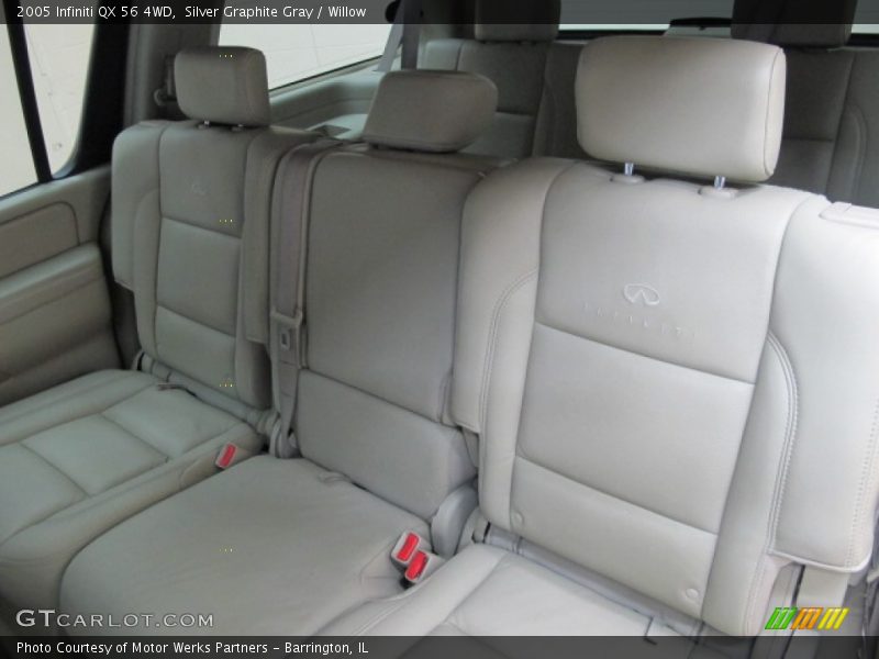 Silver Graphite Gray / Willow 2005 Infiniti QX 56 4WD