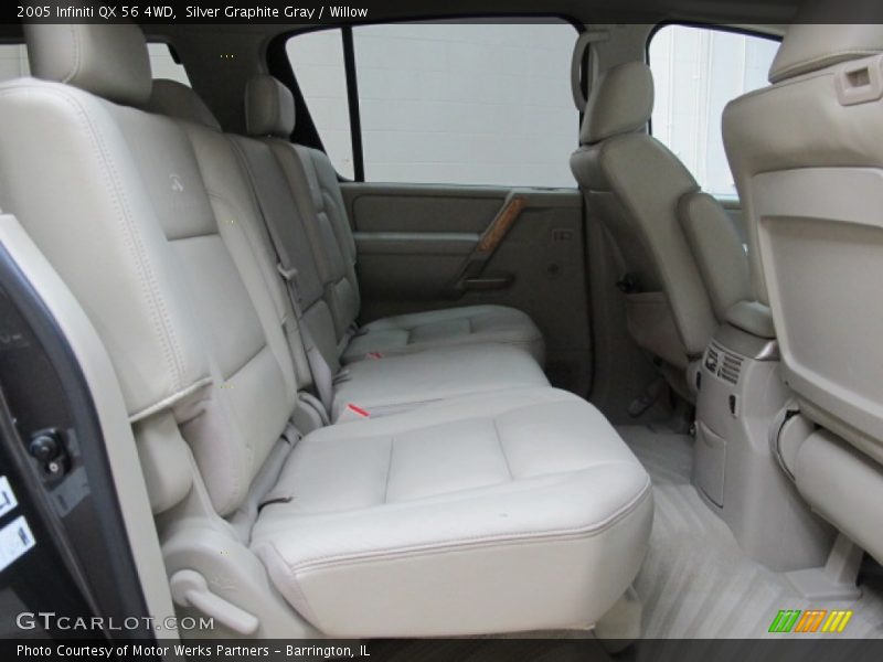 Silver Graphite Gray / Willow 2005 Infiniti QX 56 4WD