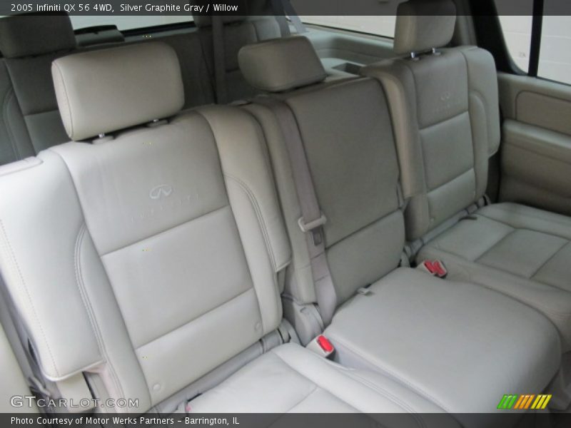 Silver Graphite Gray / Willow 2005 Infiniti QX 56 4WD