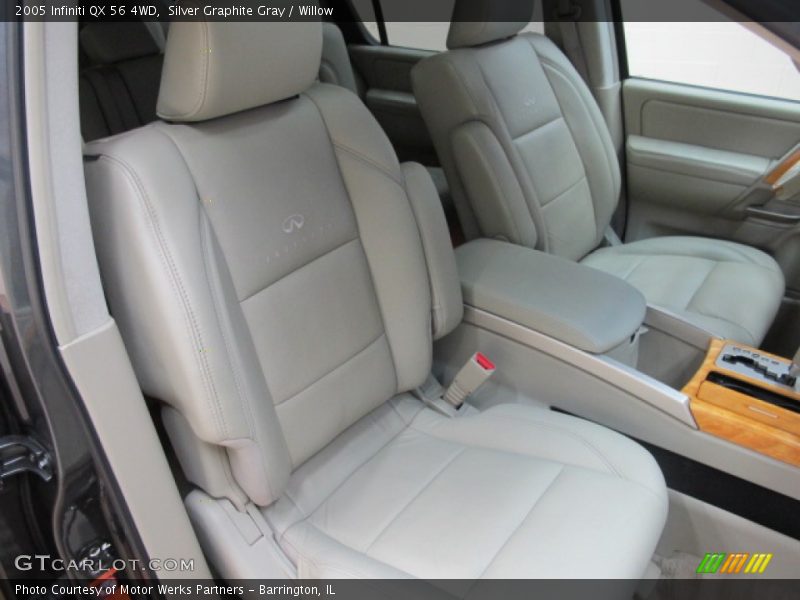 Silver Graphite Gray / Willow 2005 Infiniti QX 56 4WD