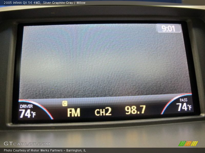 Silver Graphite Gray / Willow 2005 Infiniti QX 56 4WD