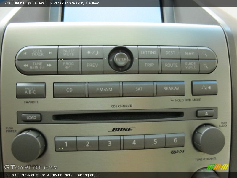 Silver Graphite Gray / Willow 2005 Infiniti QX 56 4WD