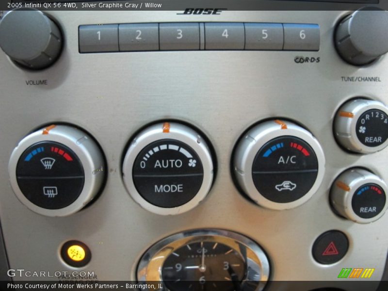 Silver Graphite Gray / Willow 2005 Infiniti QX 56 4WD
