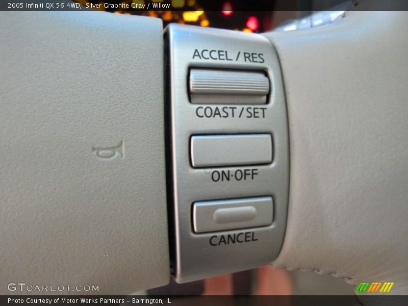 Silver Graphite Gray / Willow 2005 Infiniti QX 56 4WD