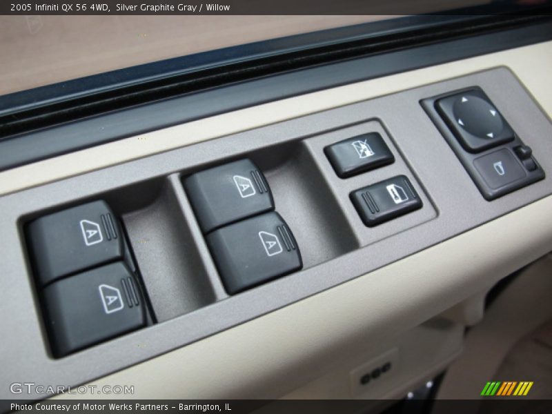 Silver Graphite Gray / Willow 2005 Infiniti QX 56 4WD