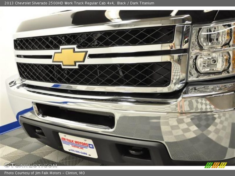 Black / Dark Titanium 2013 Chevrolet Silverado 2500HD Work Truck Regular Cab 4x4