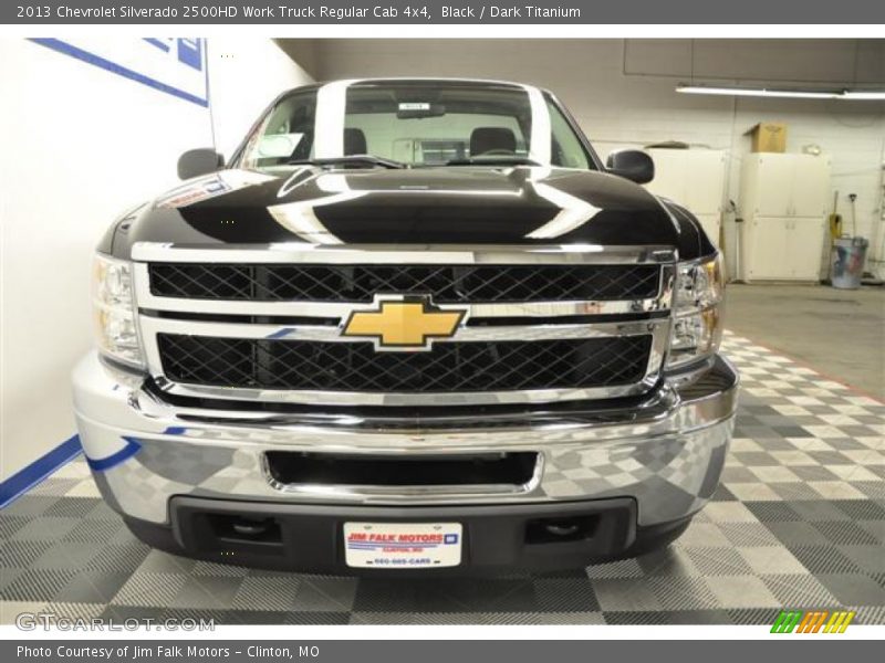 Black / Dark Titanium 2013 Chevrolet Silverado 2500HD Work Truck Regular Cab 4x4