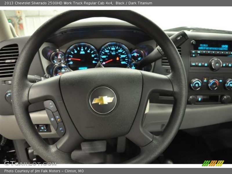 Black / Dark Titanium 2013 Chevrolet Silverado 2500HD Work Truck Regular Cab 4x4