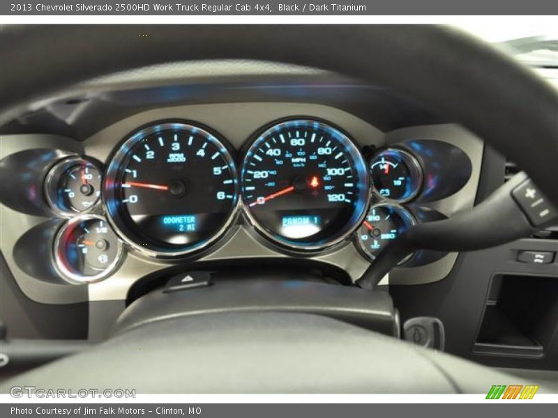 Black / Dark Titanium 2013 Chevrolet Silverado 2500HD Work Truck Regular Cab 4x4