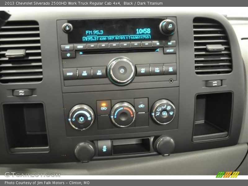 Black / Dark Titanium 2013 Chevrolet Silverado 2500HD Work Truck Regular Cab 4x4