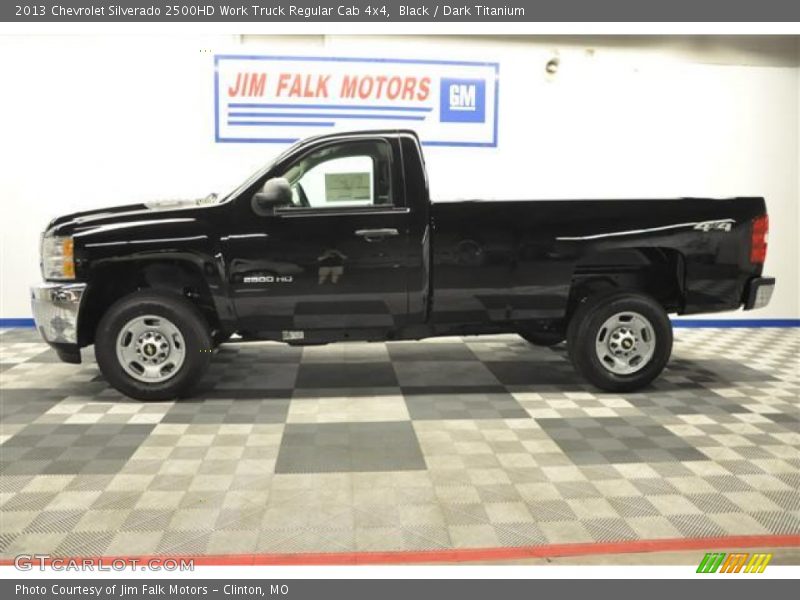 Black / Dark Titanium 2013 Chevrolet Silverado 2500HD Work Truck Regular Cab 4x4