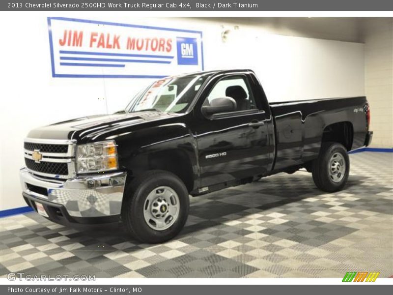Black / Dark Titanium 2013 Chevrolet Silverado 2500HD Work Truck Regular Cab 4x4