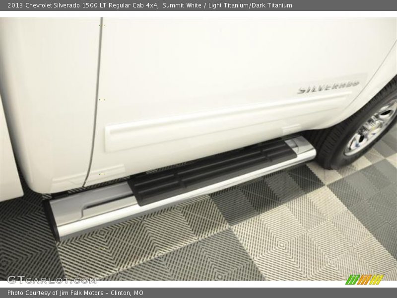 Summit White / Light Titanium/Dark Titanium 2013 Chevrolet Silverado 1500 LT Regular Cab 4x4