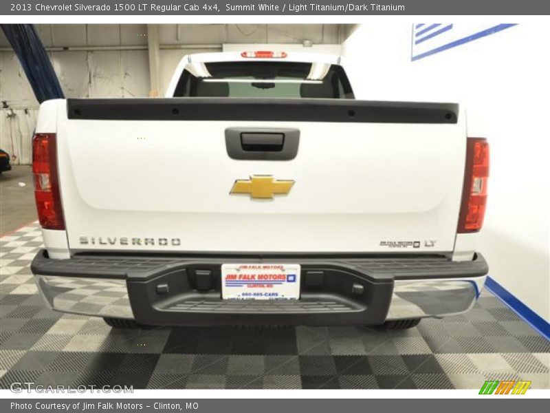 Summit White / Light Titanium/Dark Titanium 2013 Chevrolet Silverado 1500 LT Regular Cab 4x4