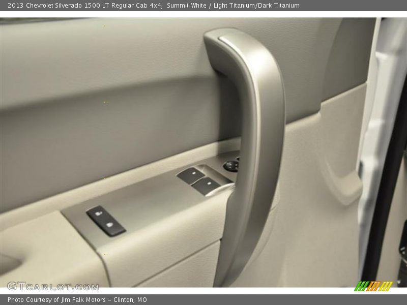 Summit White / Light Titanium/Dark Titanium 2013 Chevrolet Silverado 1500 LT Regular Cab 4x4