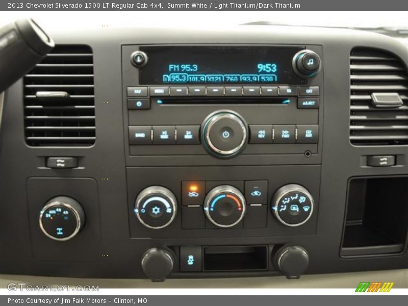 Summit White / Light Titanium/Dark Titanium 2013 Chevrolet Silverado 1500 LT Regular Cab 4x4