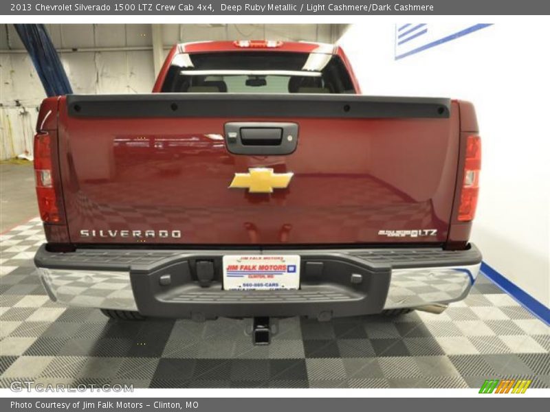 Deep Ruby Metallic / Light Cashmere/Dark Cashmere 2013 Chevrolet Silverado 1500 LTZ Crew Cab 4x4