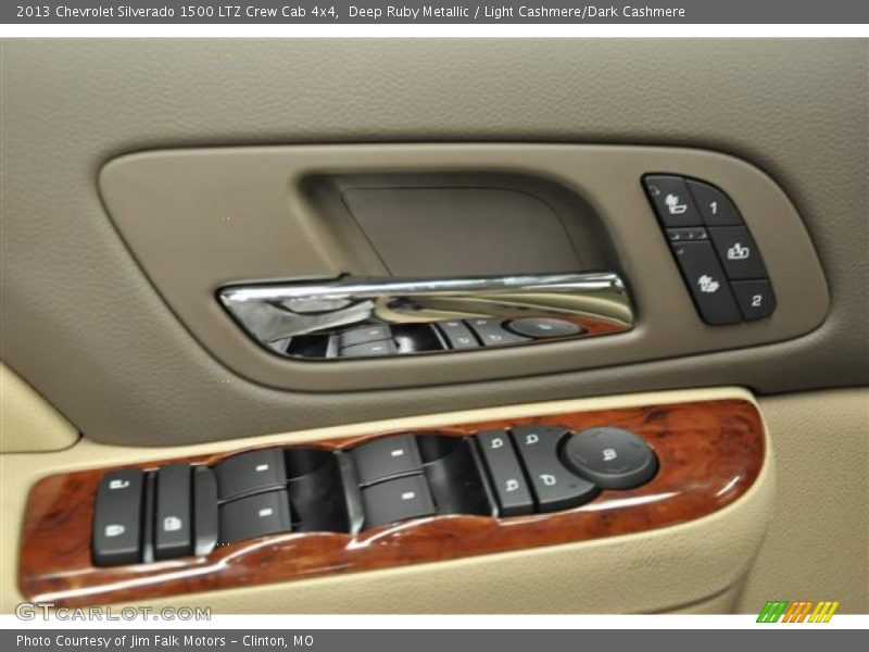 Deep Ruby Metallic / Light Cashmere/Dark Cashmere 2013 Chevrolet Silverado 1500 LTZ Crew Cab 4x4