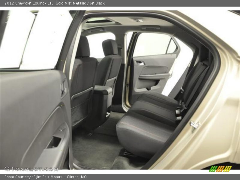 Gold Mist Metallic / Jet Black 2012 Chevrolet Equinox LT